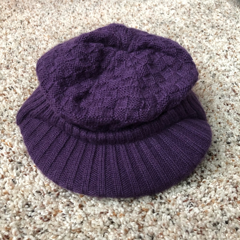Purple Under Armour Beanie